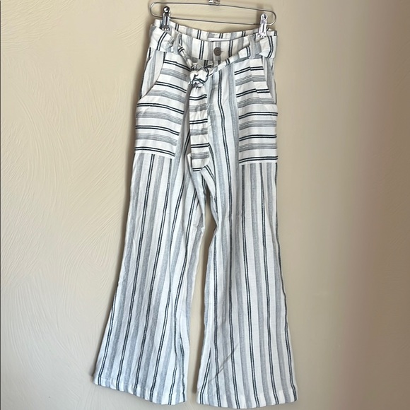 O'Neill Pants - O'Neill Black and White Striped Pants